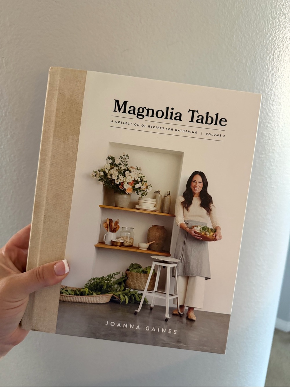 Hearth & Hand Magnolia Table Cookbook - Cream, Beige, White